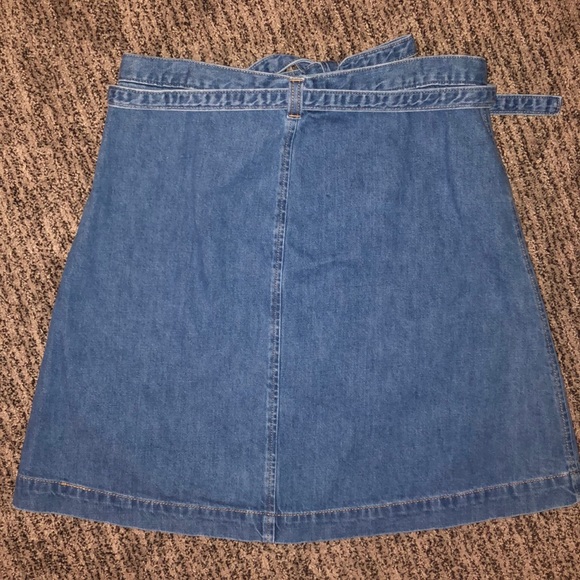 Gap denim wrap skirt - Picture 2 of 4